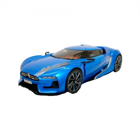 Carro Norev Gt By Citroen - 2008 - Escala 1/18 - Azul Eletrico