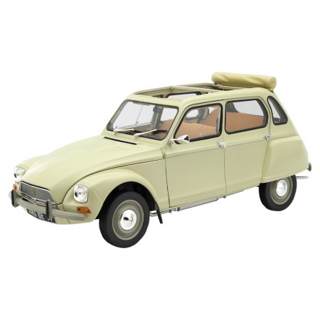 Carro Norev Citroen Dyane 6 - 1970 - Escala 1/18 - Bege Borracha