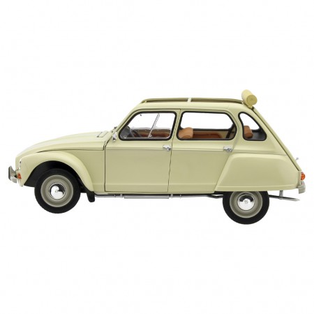 Carro Norev Citroen Dyane 6 - 1970 - Escala 1/18 - Bege Borracha