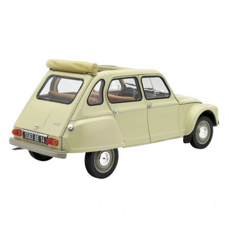 Carro Norev Citroen Dyane 6 - 1970 - Escala 1/18 - Bege Borracha