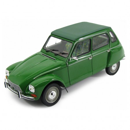 Carro Norev Citroen Dyane 6 - 1975 - Escala 1/18 - Verde Tuileries