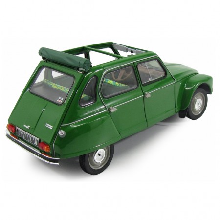Carro Norev Citroen Dyane 6 - 1975 - Escala 1/18 - Verde Tuileries