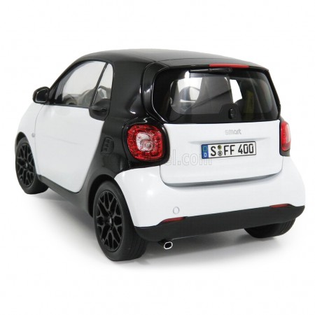 Carro Norev Smart Fortwo - 2015 - Escala 1/18 - Preto e Vinho