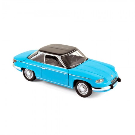 Carro Norev Panhard 24 Ct - 1964 - Escala 1/18 - Azul Toledo e Preto