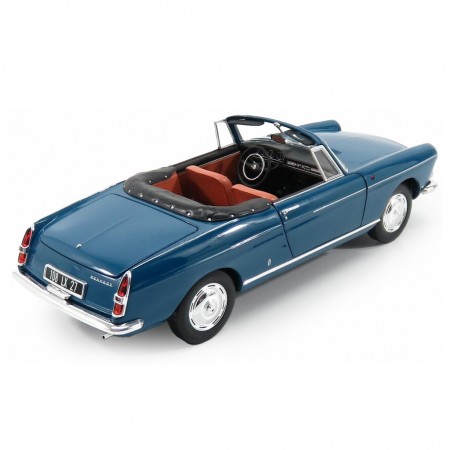 Carro Norev Peugeot 404 Cabriolet - 1967 - Escala 1/18 - Azul Mendona