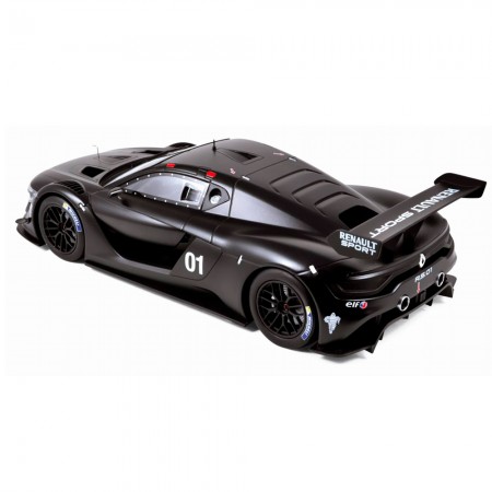 Carro Norev Renault R.s.01 Test Black Version -2014 - Escala 1/18 - Preto