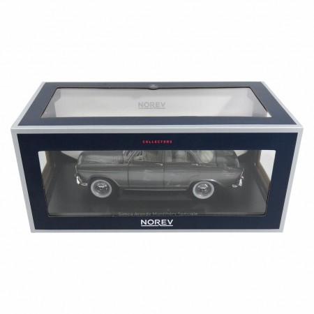 Carro Norev Simca Aronde Monthlery Speciale - 1962 - Escala 1/18 - Cinza Metal
