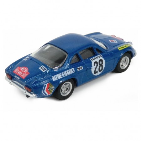 Carro Norev Alpine A110 Monte Carlo - 1971 - Escala 1/64 - Azul