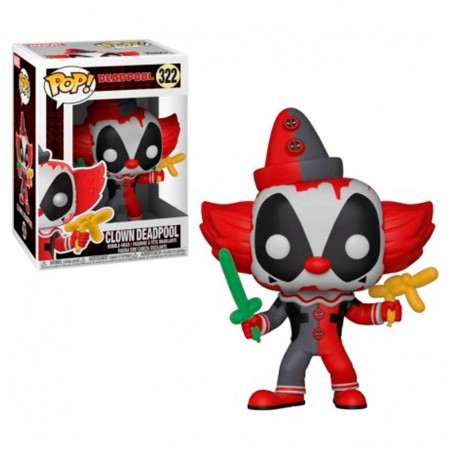 Funko Pop Marvel - Clown  Deadpool 322