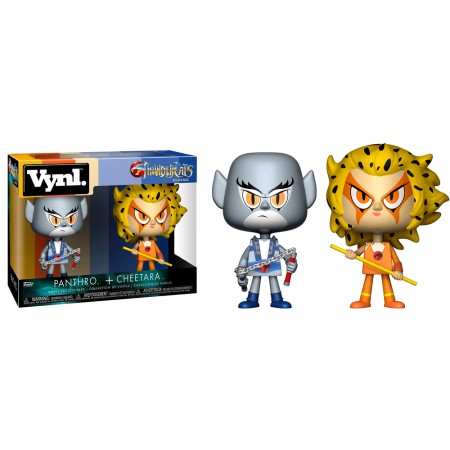 Boneco Funko Vynl Thundercats Pantthro + Cheetara 2pack