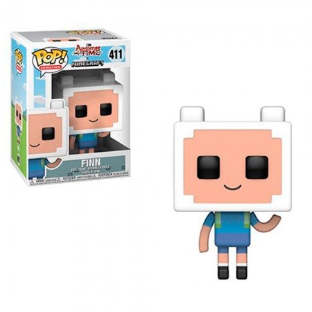 Funko Pop Animation Adventure Time Minecraft - Finn 411