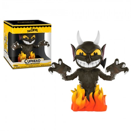 Boneco Funko Vynl Cuphead - The Devil *sized*