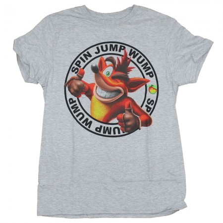 Camiseta Crash Bandicoot - Spin Jump Wump (small)