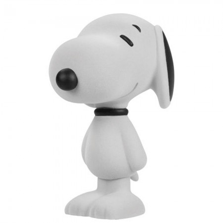 Boneco Snoopy Flocked - Branco - 14 Cm