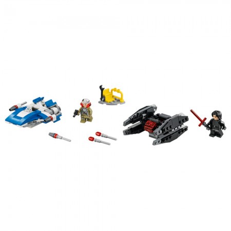 Lego Star Wars - a Wing Vs Tie Silence Microfighters 75196