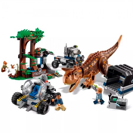 Lego Jurassic World - Carnotaurus Gyrosphere Scape 75929