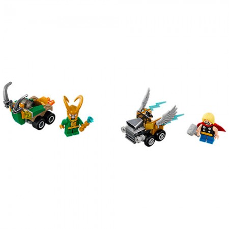 Lego Marvel Super Heroes - Myght Micros Thor X Loki 76091