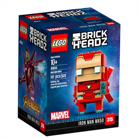 Lego Marvel - Brickheadz Iron Man Mk50 41604