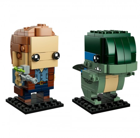 Lego Jurassic World Brickheadz - Owen & Blue