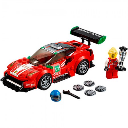 Lego Speed Champions Ferrari 488 Gt3 Scuderia Corsa