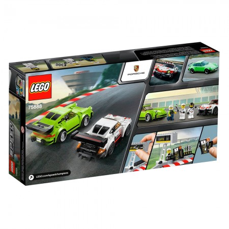 Lego Speed Champions - Porsche 911 Rsr And 911 Turbo 3.0
