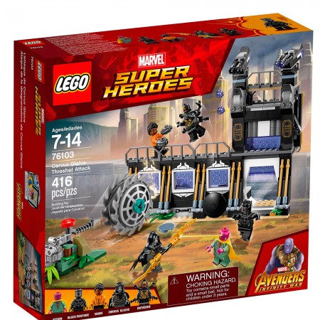 Lego Marvel - Super Heroes Corvus Glaive Thresher Attack 76103