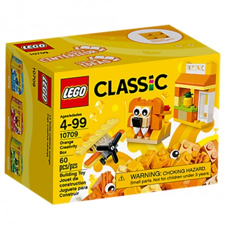 Lego Classic - Orange Creativity Box 10709