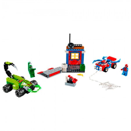 Lego Juniors - Spider-man Vs Scorpion Street Showdown 10754