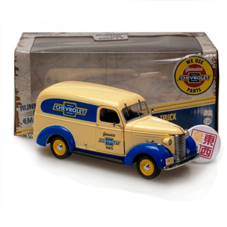 Carro Greenlight Chevrolet Panel Truck Running On Empty Parts - 1939 - Escala 1/24