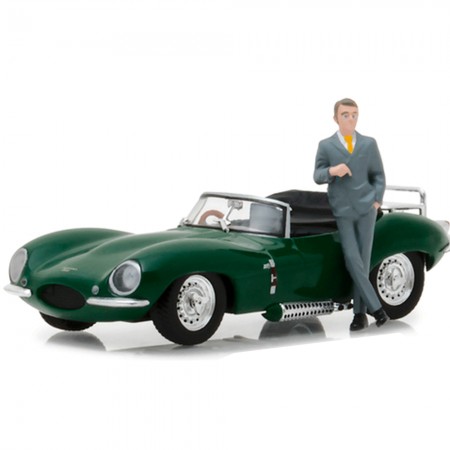 Carro Greenlight Jaguar Xkss Steve Mcqueen - 1957 - Escala 1/43