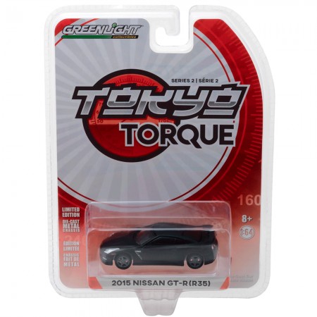 Carro Greenlight Nissan Gt-r - 2015 - Escala 1/64