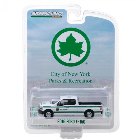 Carro Greenlight Ford F-150 New York City - 2016 - Escala 1/64