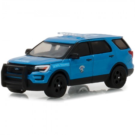 Carro Greenlight Ford Interceptor Hot Pursuit - 2016 - Escala 1/64