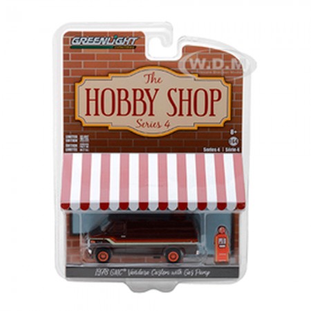 Carro Greenlight Gmc Vandura Gas Hobby Shop - 1978 - Escala 1/64