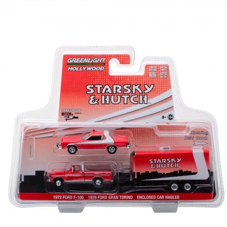 Carro Greenlight Ford Starsky & Hutch Kit 3in1 - Escala 1/64