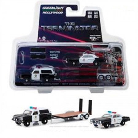 Carro Greenlight The Terminator Kit 3in1 Dodge - Escala 1/64