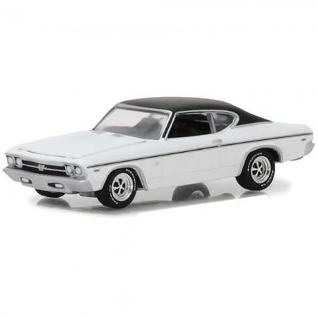 Carro Greenlight Chevrolet Chevelle Gl Muscle - 1969 - Escala 1/64