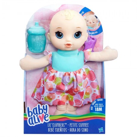 Boneca Hasbro Baby Alive - Lil Slumbers Blonde B9720