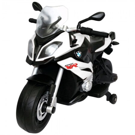 Mini Veculo Rastar Moto Bmw 87700 Motor- 12v  - Branco