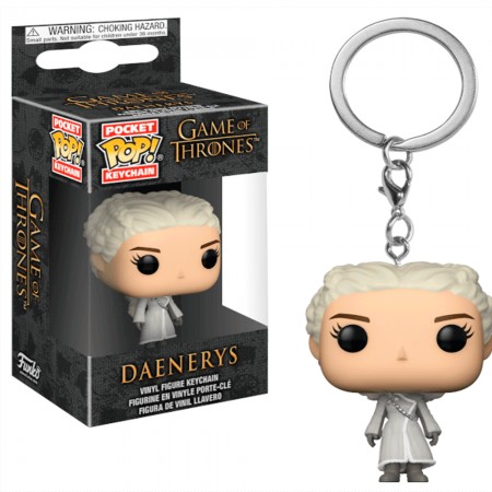 Chaveiro Funko Pop Keychain - Game Throne Daenerys White Coat