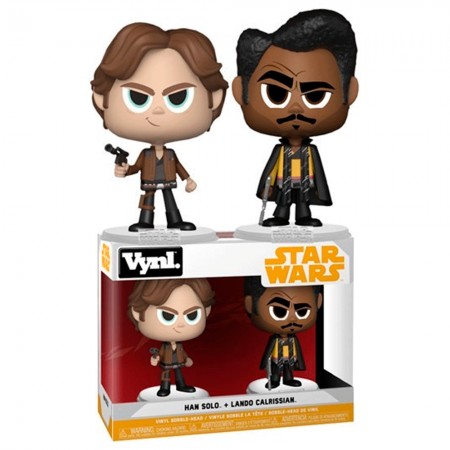 Boneco Funko Vynl Star Wars Solo Han + Lando  2pack