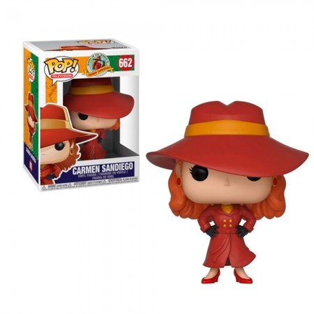 Funko Pop Television Carmen Sandiego - Carmen Sandiego 662