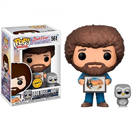 Funko Pop Chase Television Bob Ross - Bob Ross And Hoot 561
