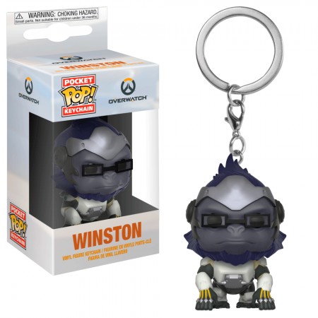 Chaveiro Funko Pocket Pop Keychain - Overwatch Winston