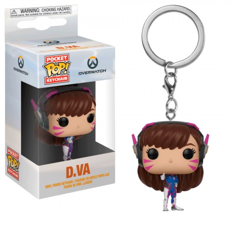 Chaveiro Funko Pocket Pop Keychain - Overwatch - D.va