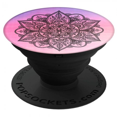 Popsockets Charcoal Mandala