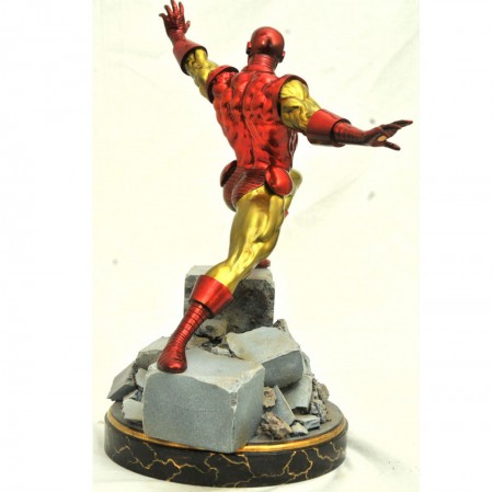 Esttua Diamond Select Marvel Premier Collection - Classic Iron Man Resin Statue