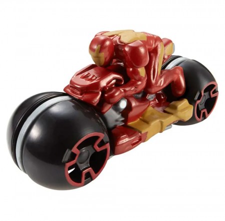 Moto Hot Wheels - Marvel Avengers Iron Man  Cdm36