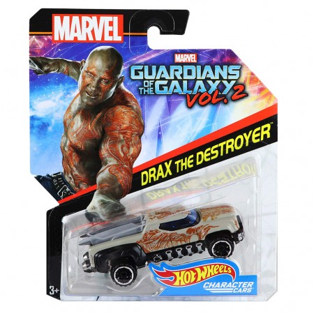 Carro Hot Wheels -  Marvel Guardians Galaxy Drax Destroyer Bdm71
