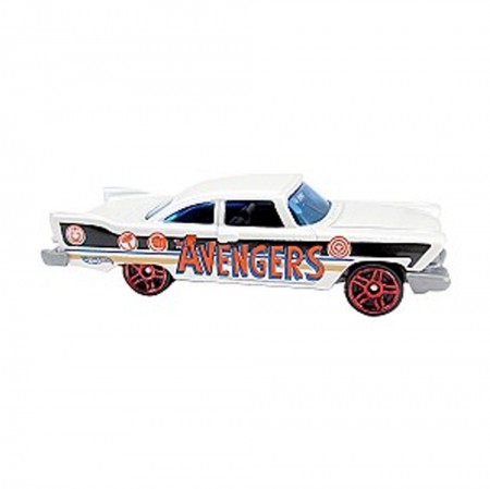 Carro Hot Wheels - Captain America - Avengers Plymouth Fury